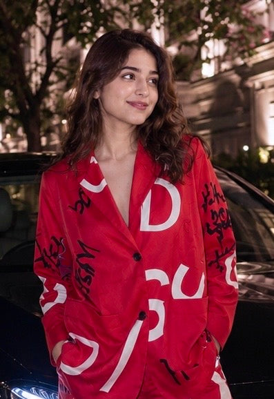 Crimson Red Co-ord set loose fit