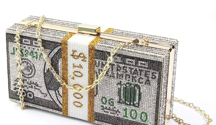 Dollar Style Convertible Hand Clutch