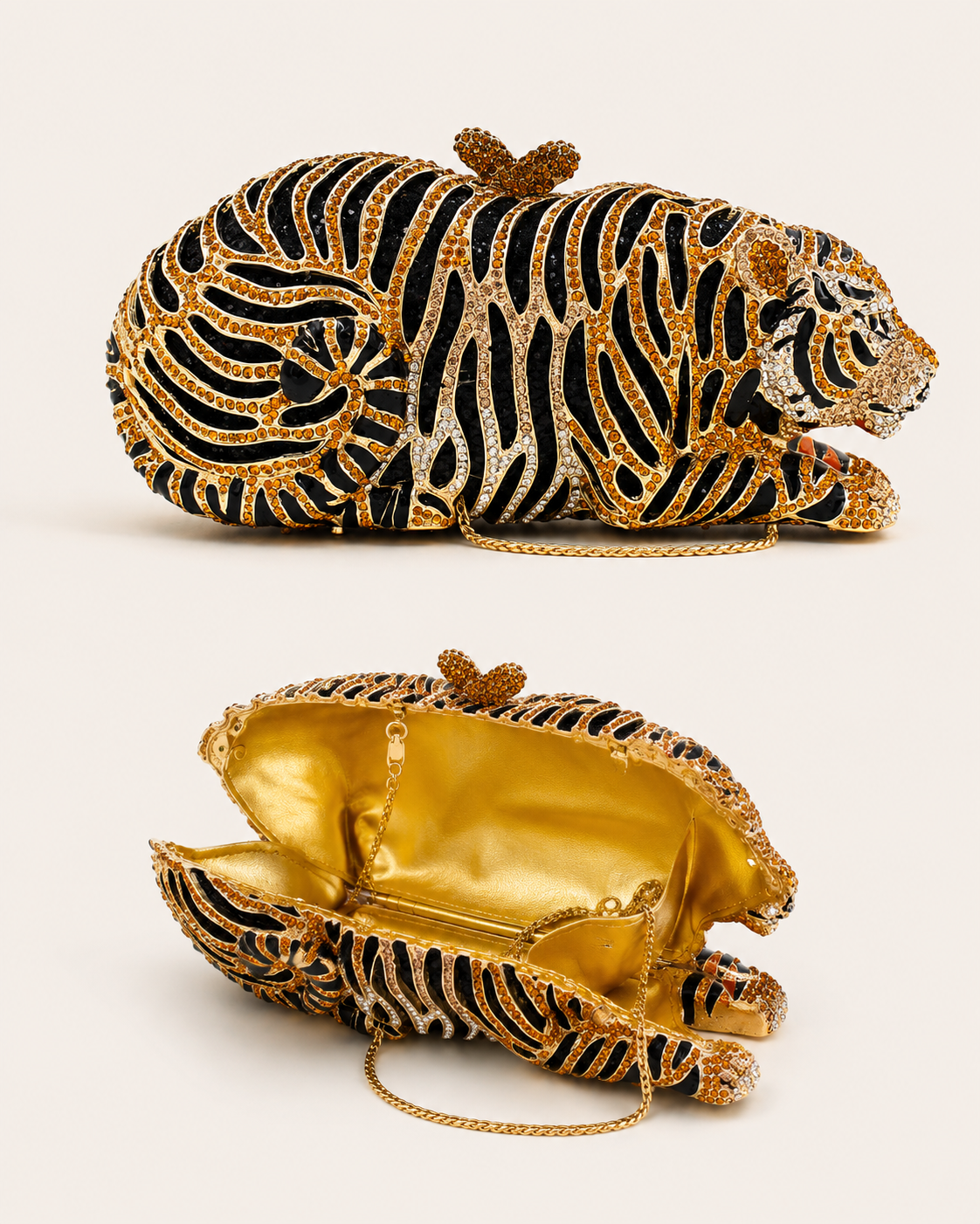 Tiger Style Mini Clutch