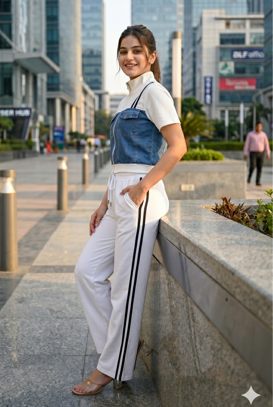 Denim Co-Ord Set Genz