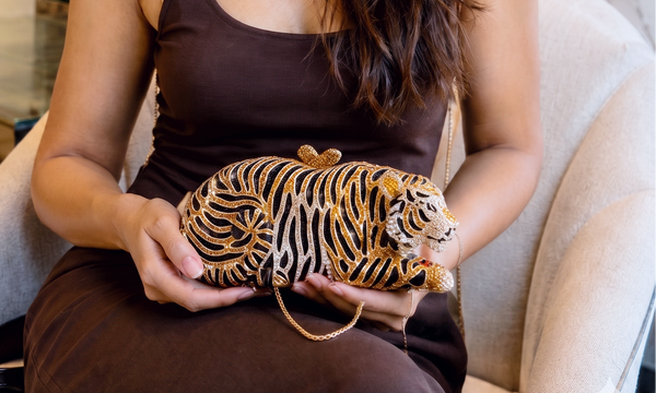 Tiger Style Mini Clutch