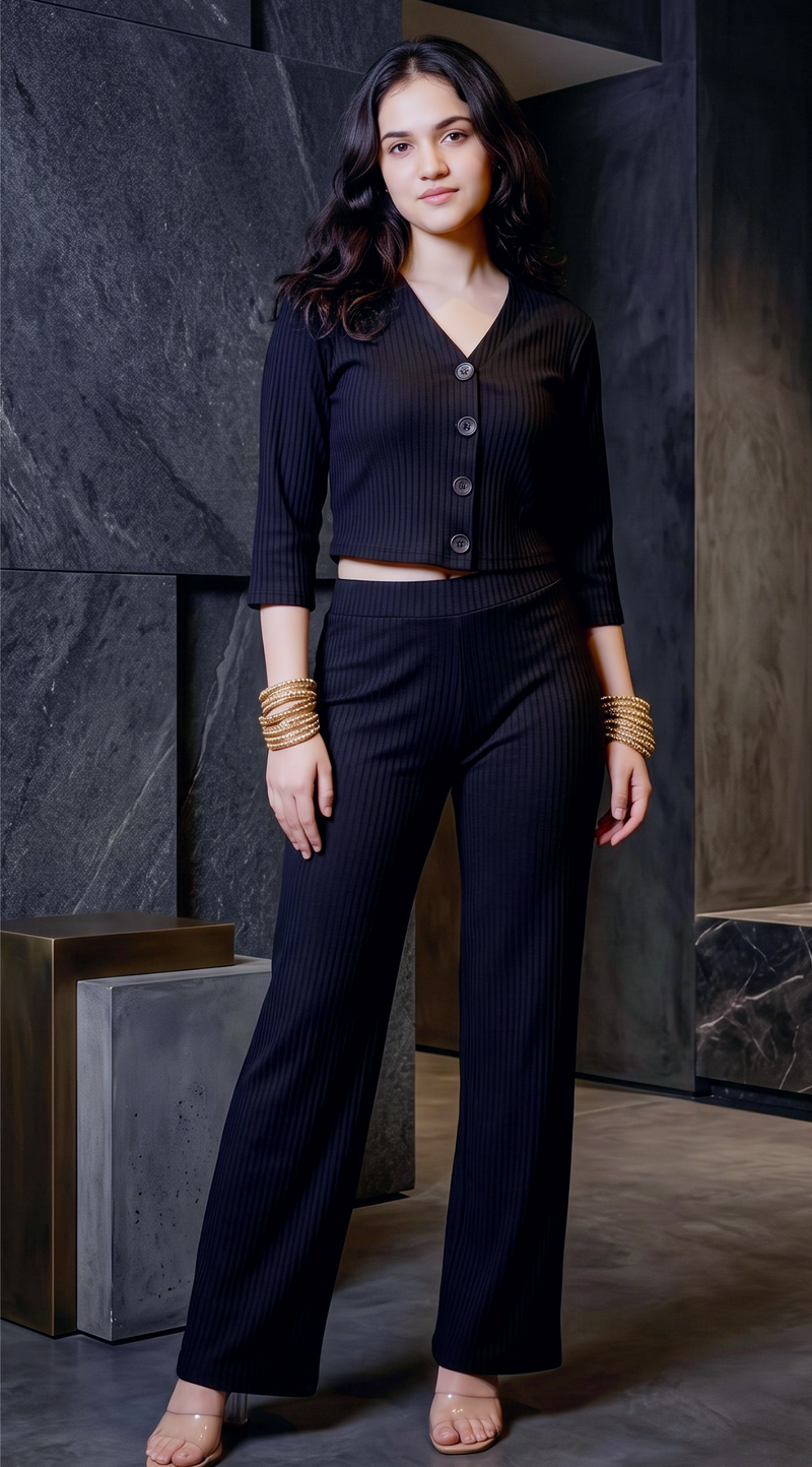 Black Co-Ord Set
