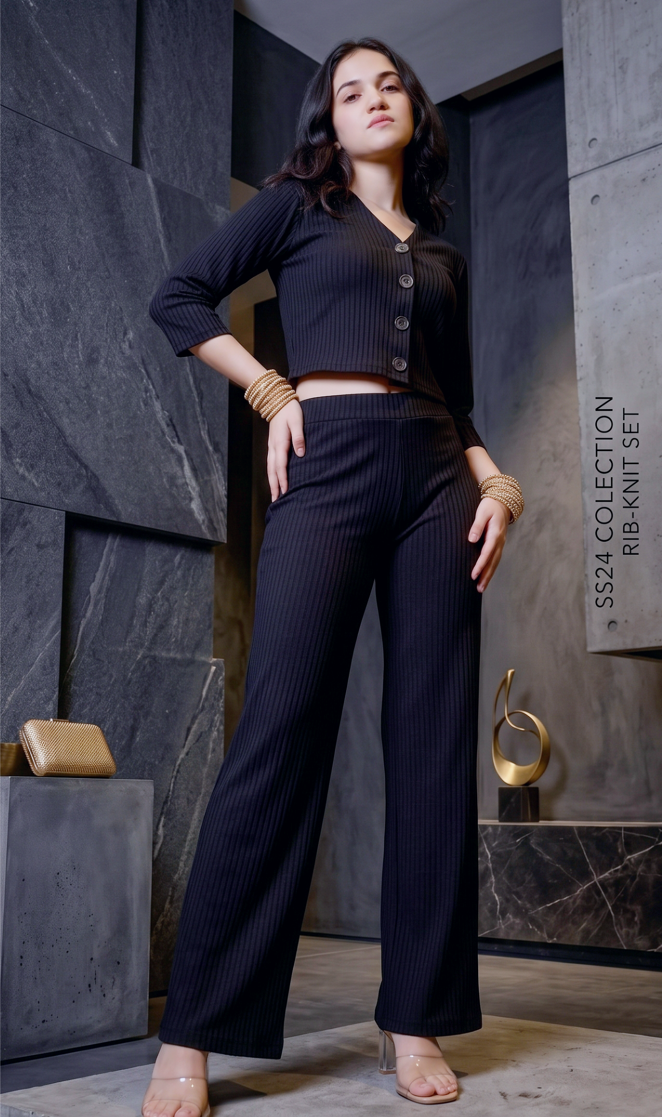 Black Co-Ord Set